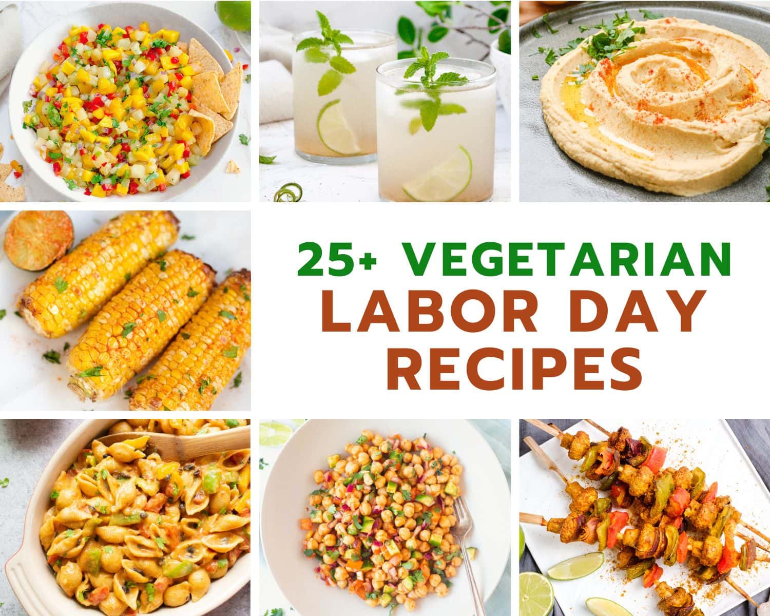 25+ Vegetarian Labor Day Recipes