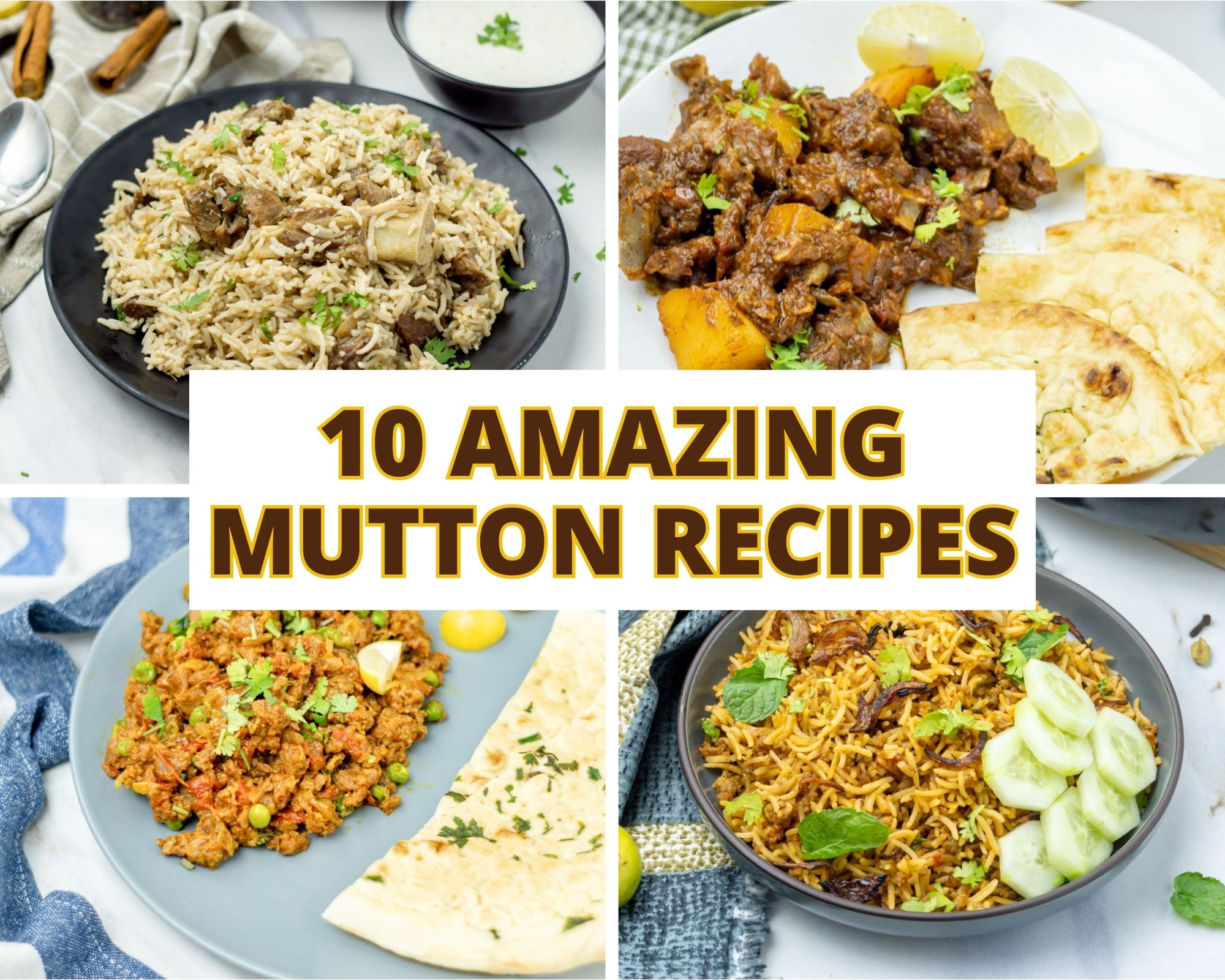 10 Amazing Mutton Recipes