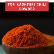 Kashmiri chili powder Substitutes