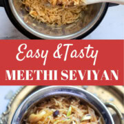 Sweet vermicelli in instant pot
