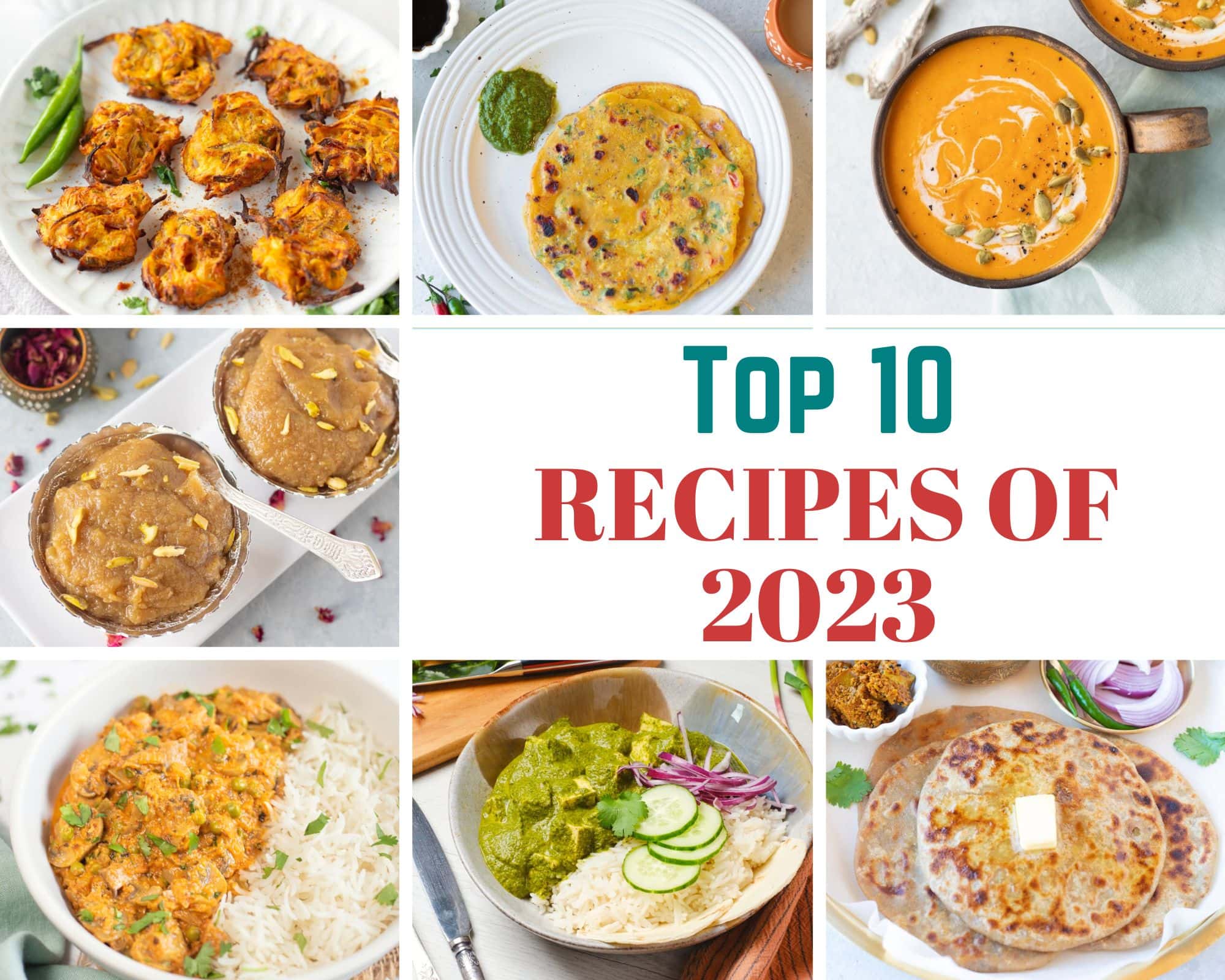 Top 10 recipes 2023