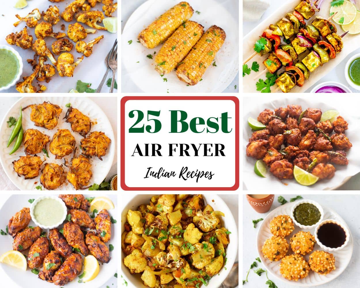 25 Best Air Fryer Indian Recipes