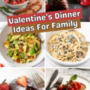 Valentines dinner ideas for family collage