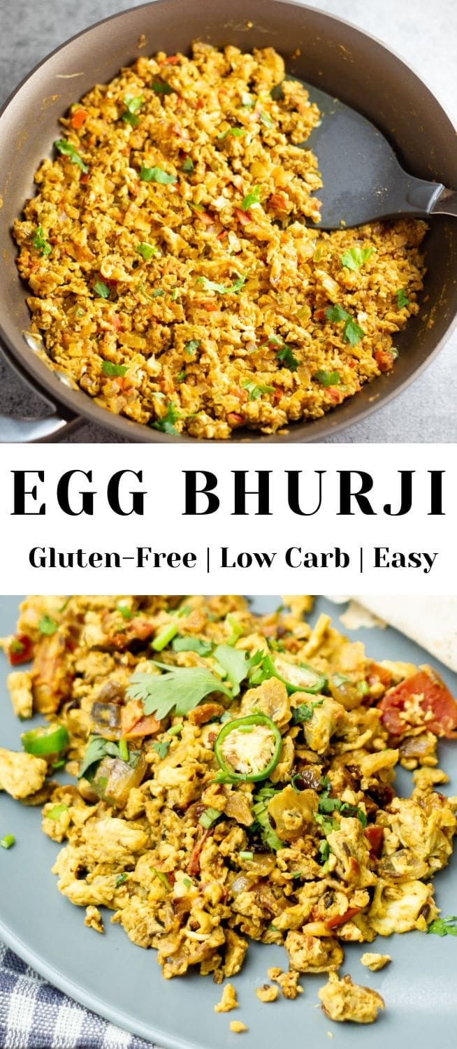 Perfect Egg Bhurji (Spiced Indian Scrambled Eggs) - Piping Pot Curry