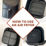 Guide on how to use air fryer