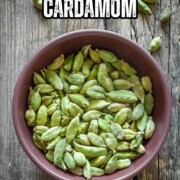 Cardamom substitutes