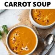 Pumpkin Carrot Soup