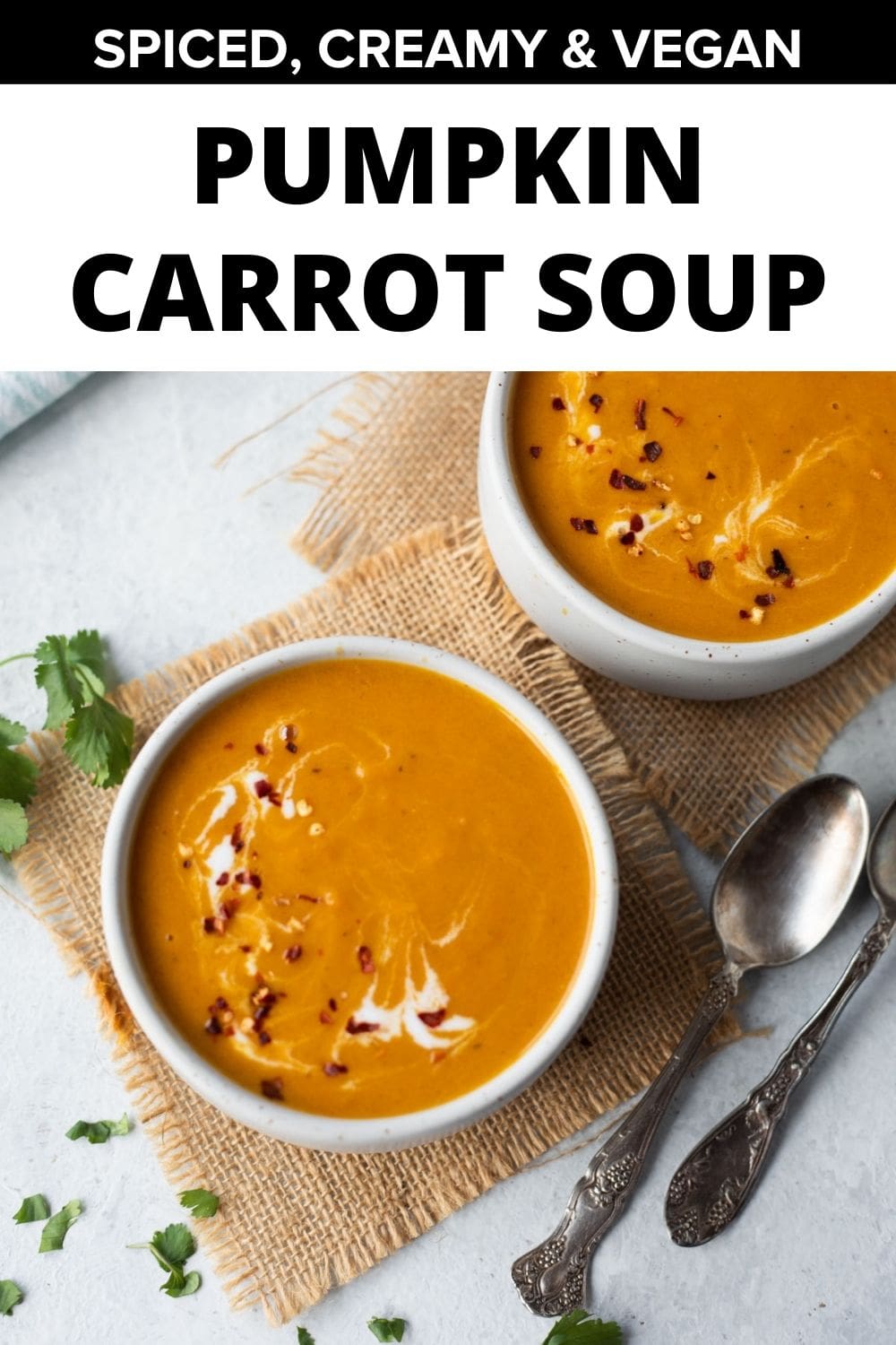 Coppola Take A Break! Soup With Pumpkin, Carrot & Turmeric - No