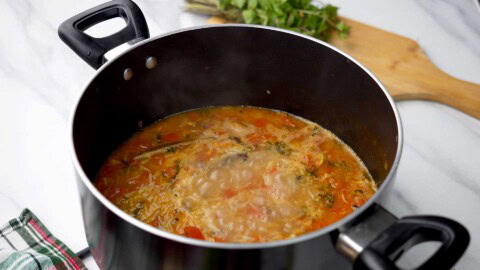 Tomato Rice (Thakkali Sadam) - Piping Pot Curry