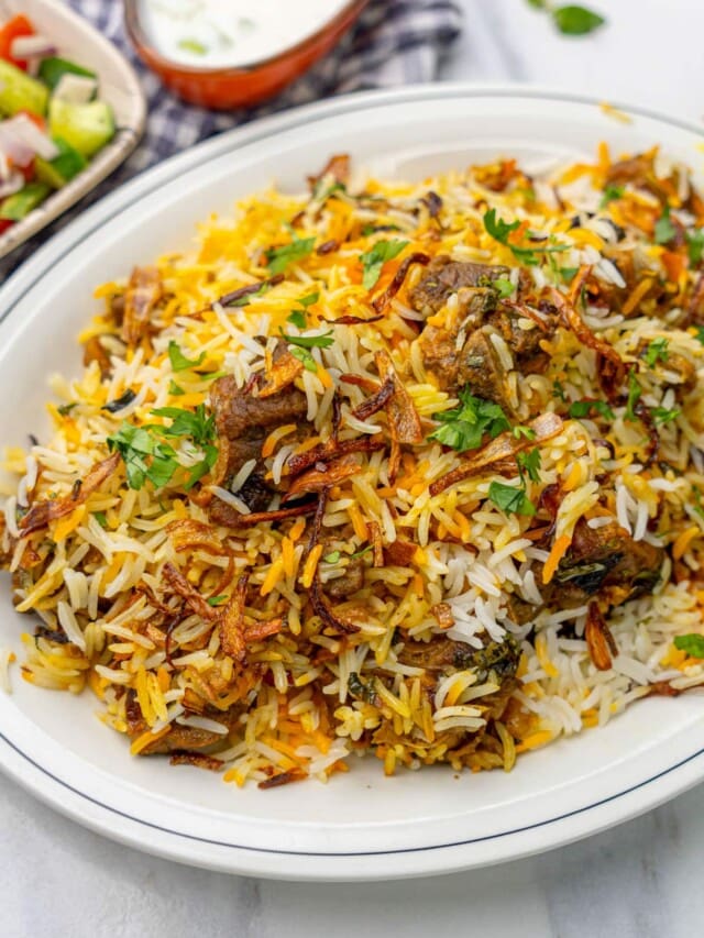 Mutton Biryani - Piping Pot Curry