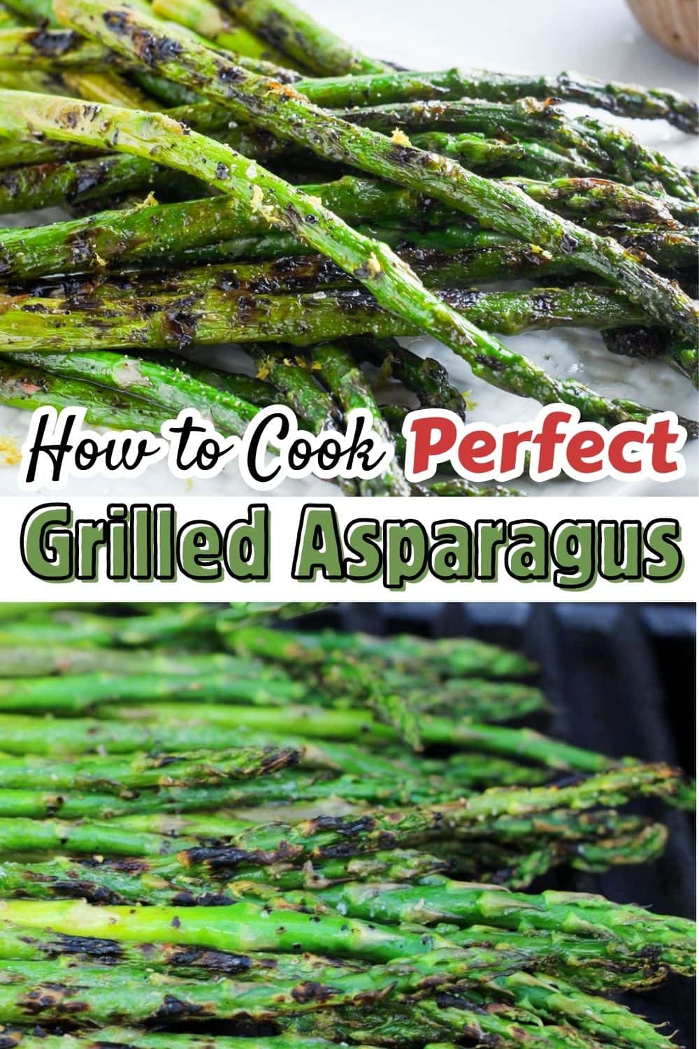 How to grill asparagus piping pot curry
