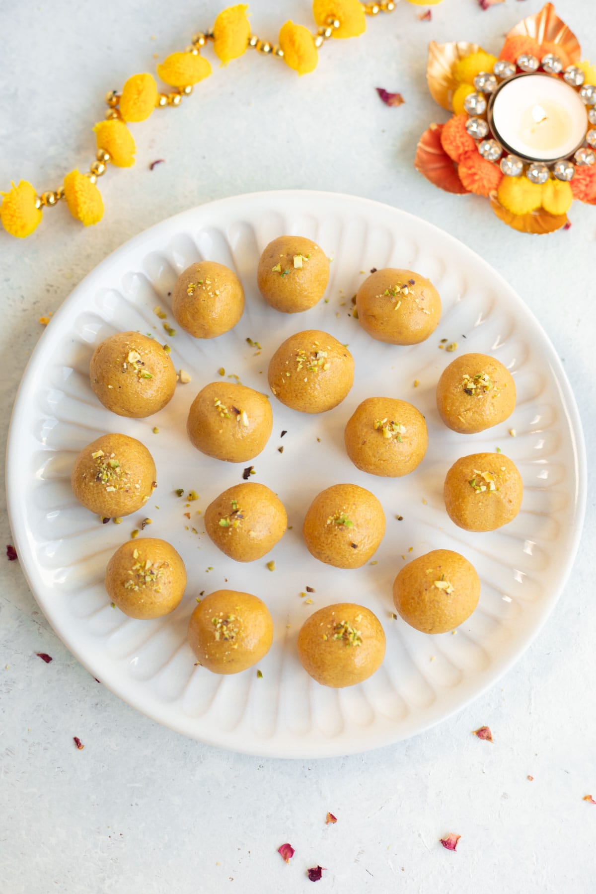 Besan Ladoo  Easy 4 ingredient Recipe  - 18