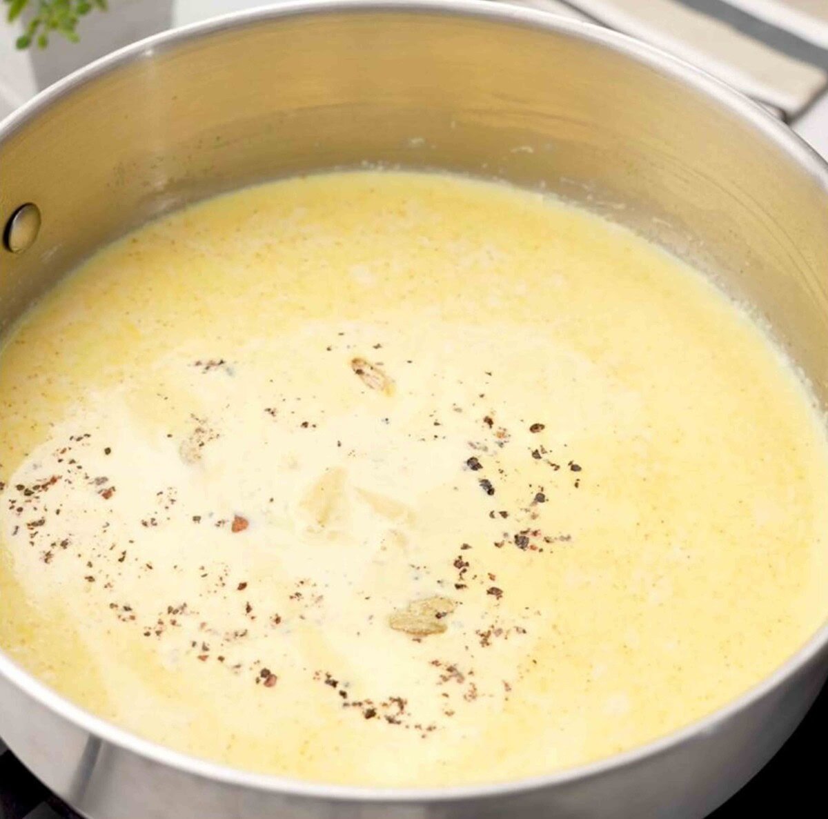 added spices to make Golden Turmeric Milk