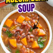 Adzuki bean soup