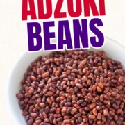How to cook adzuki beans