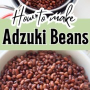 How to cook adzuki beans