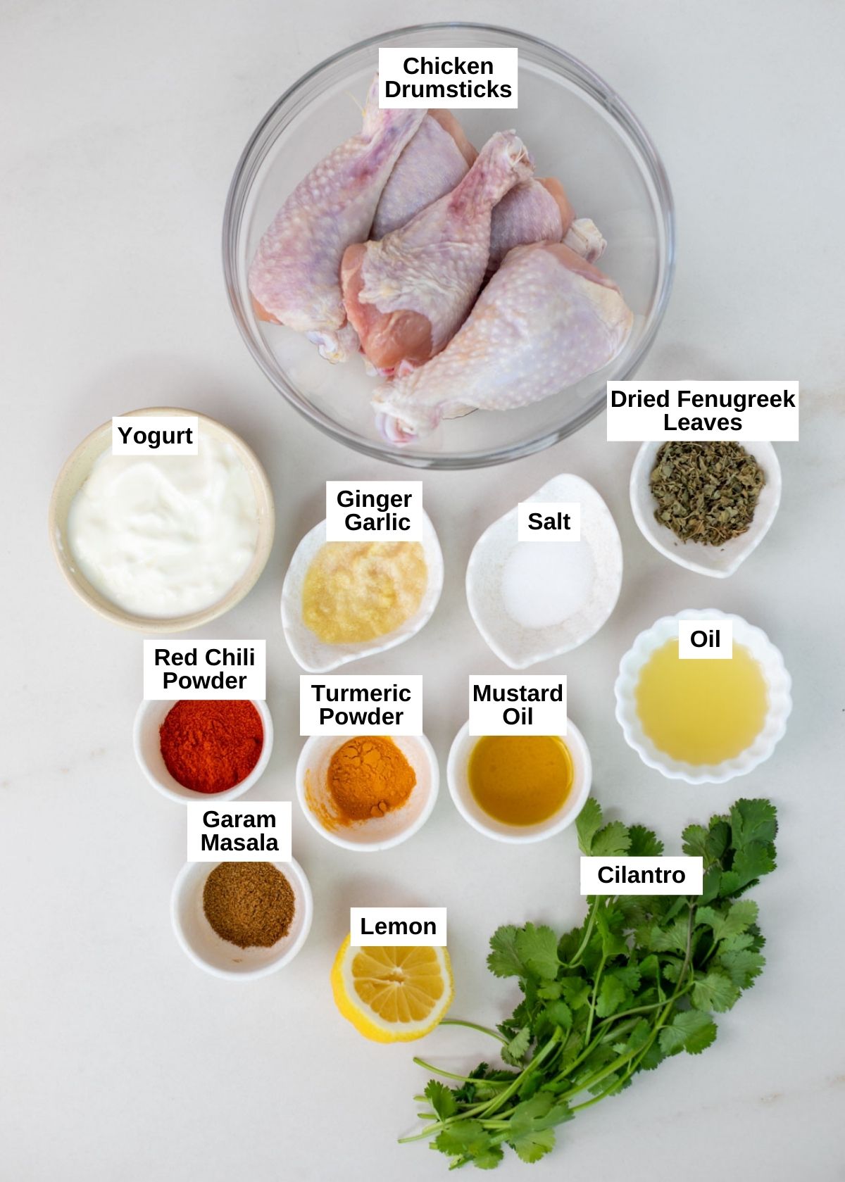 Air fryer tandoori chicken ingredients