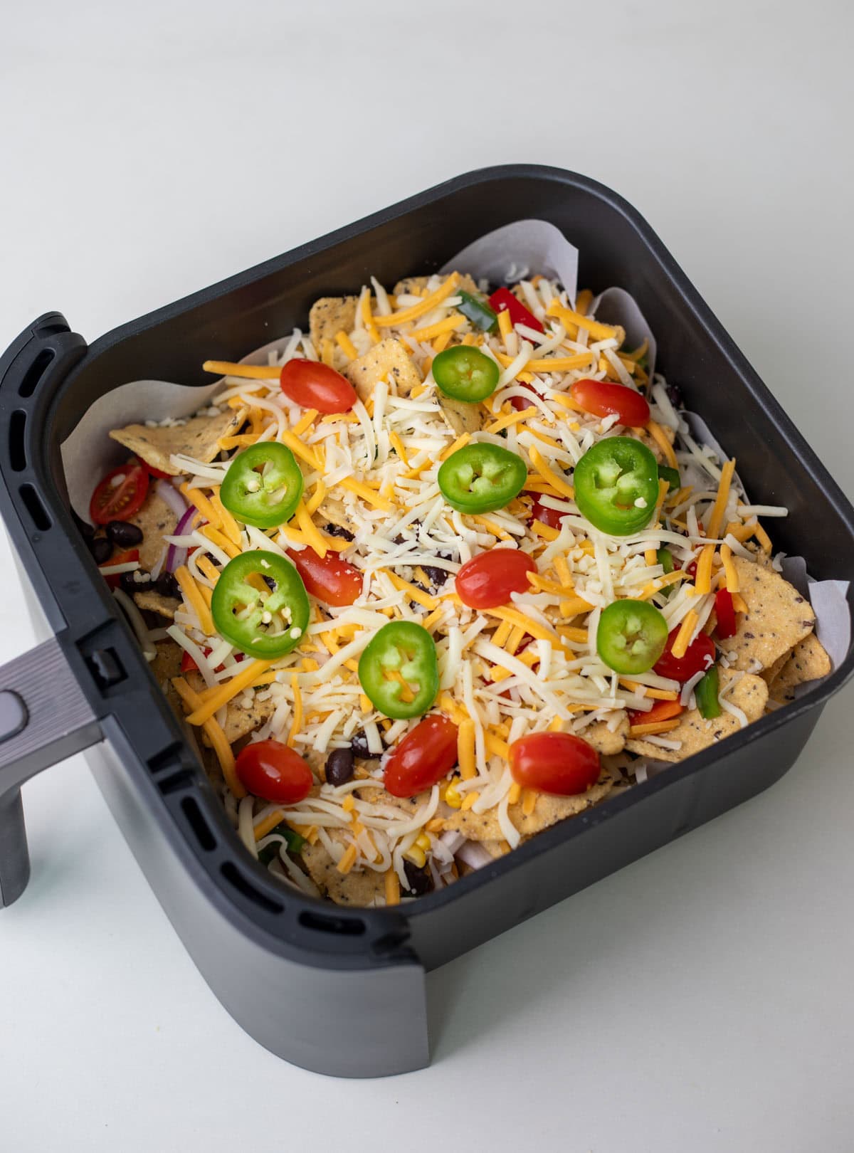 ready to air fry nachos