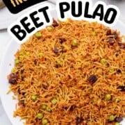 Beet Pulao