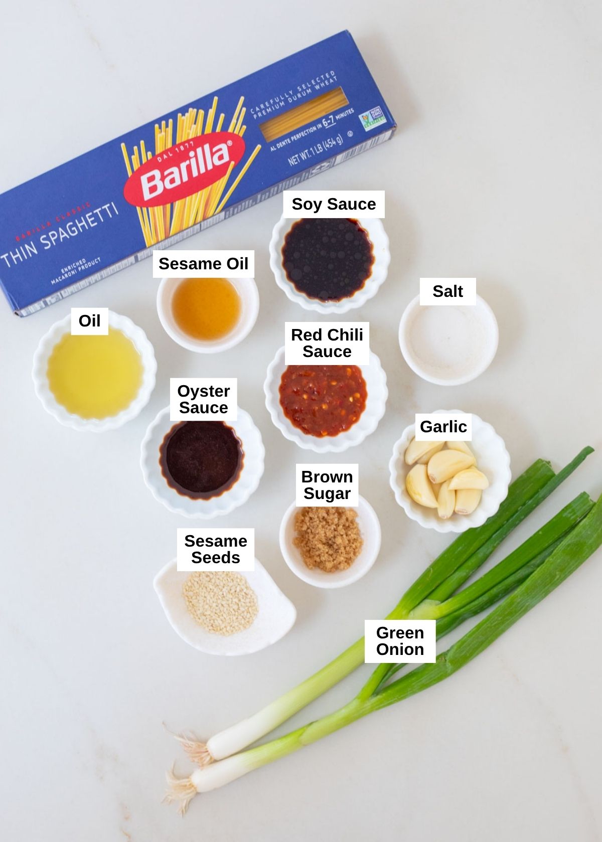 Garlic Noodles Ingredients