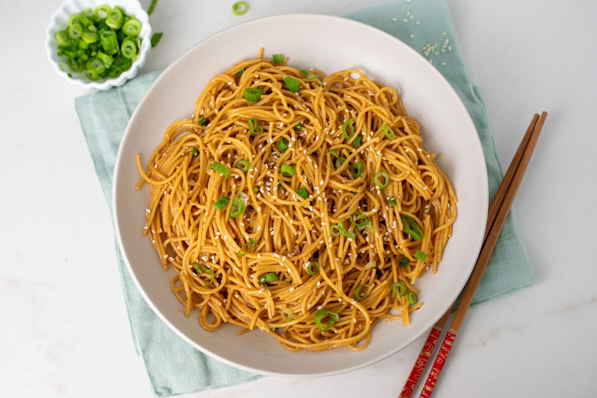 ready to serve instant pot garlic noodles