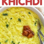 Moong dal khichdi