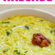 Moong dal khichdi