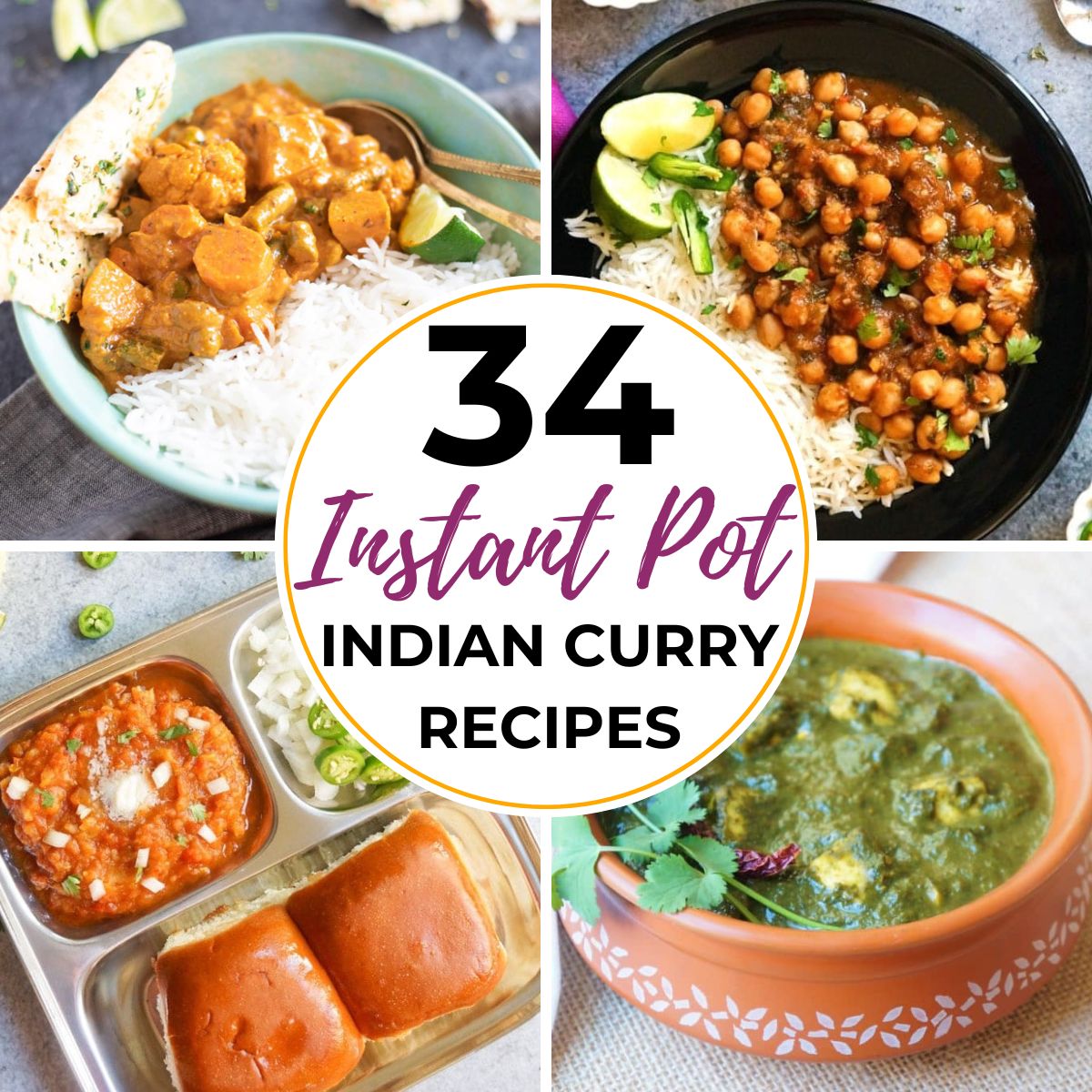 34 Instant Pot Indian Curry Roundup