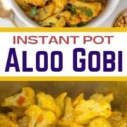Aloo gobi in a bowl