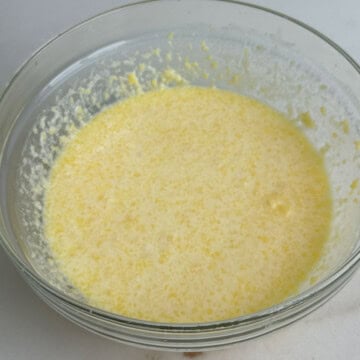 wet ingredients for jalapeno cheddar cornbread