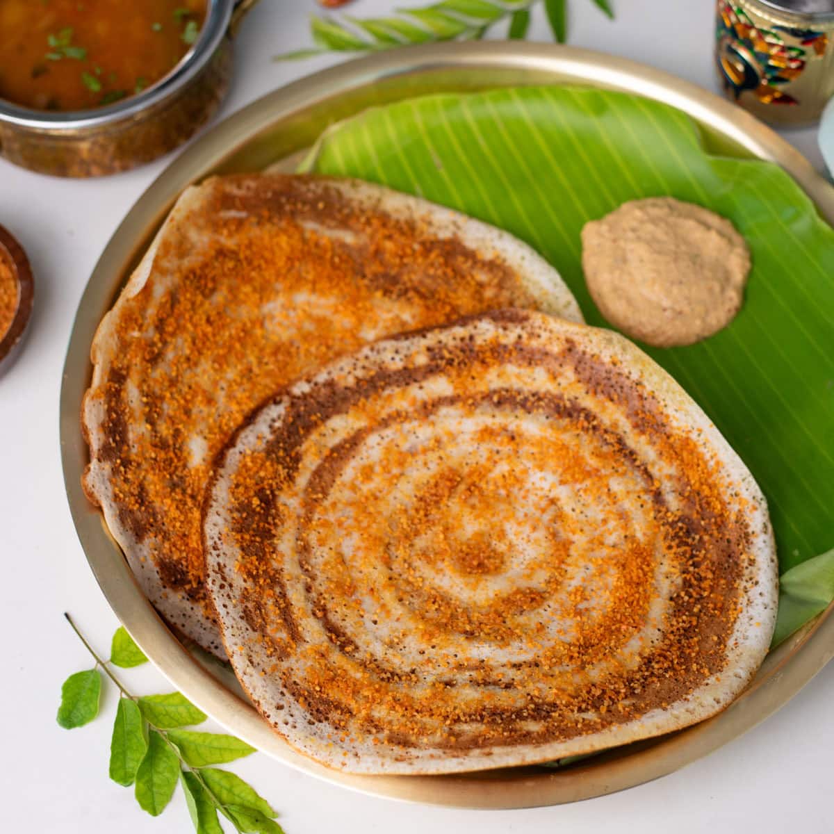 Ghee Podi Dosa