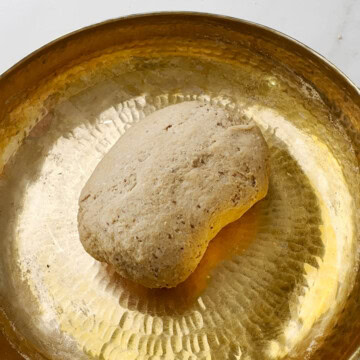 Kneaded dough for puri recipe