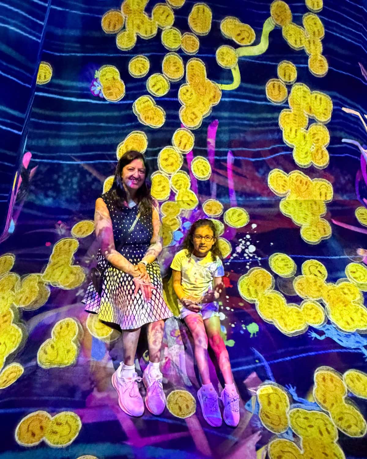 Immersive experience at TeamLab Planets